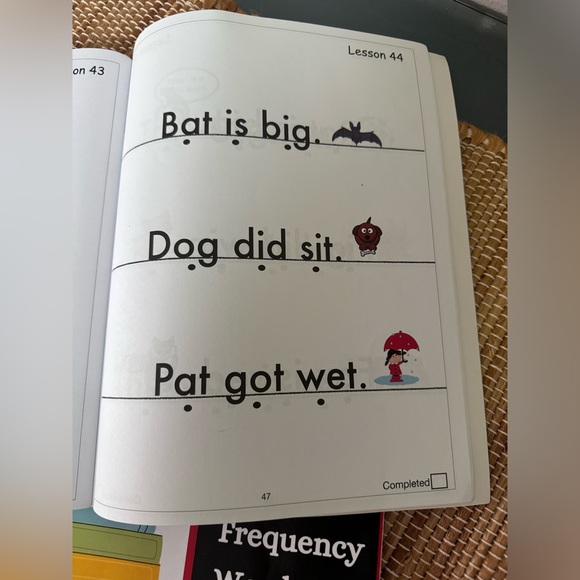 Homeschool Elemental Phonics Level 1 Sight Words Teaching Reading - Picture 10 of 10